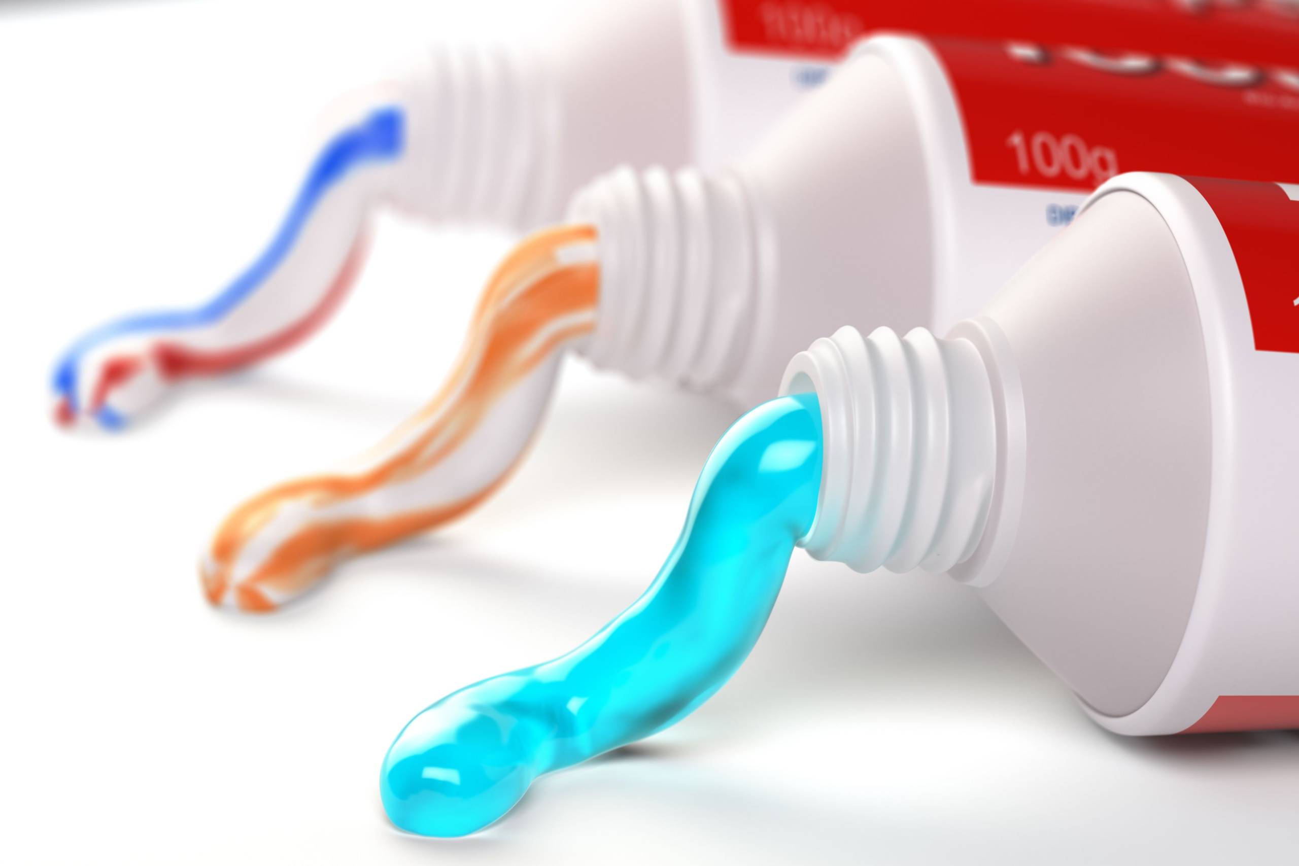 Tyler TX Pediatric Dentist toothpaste tubes