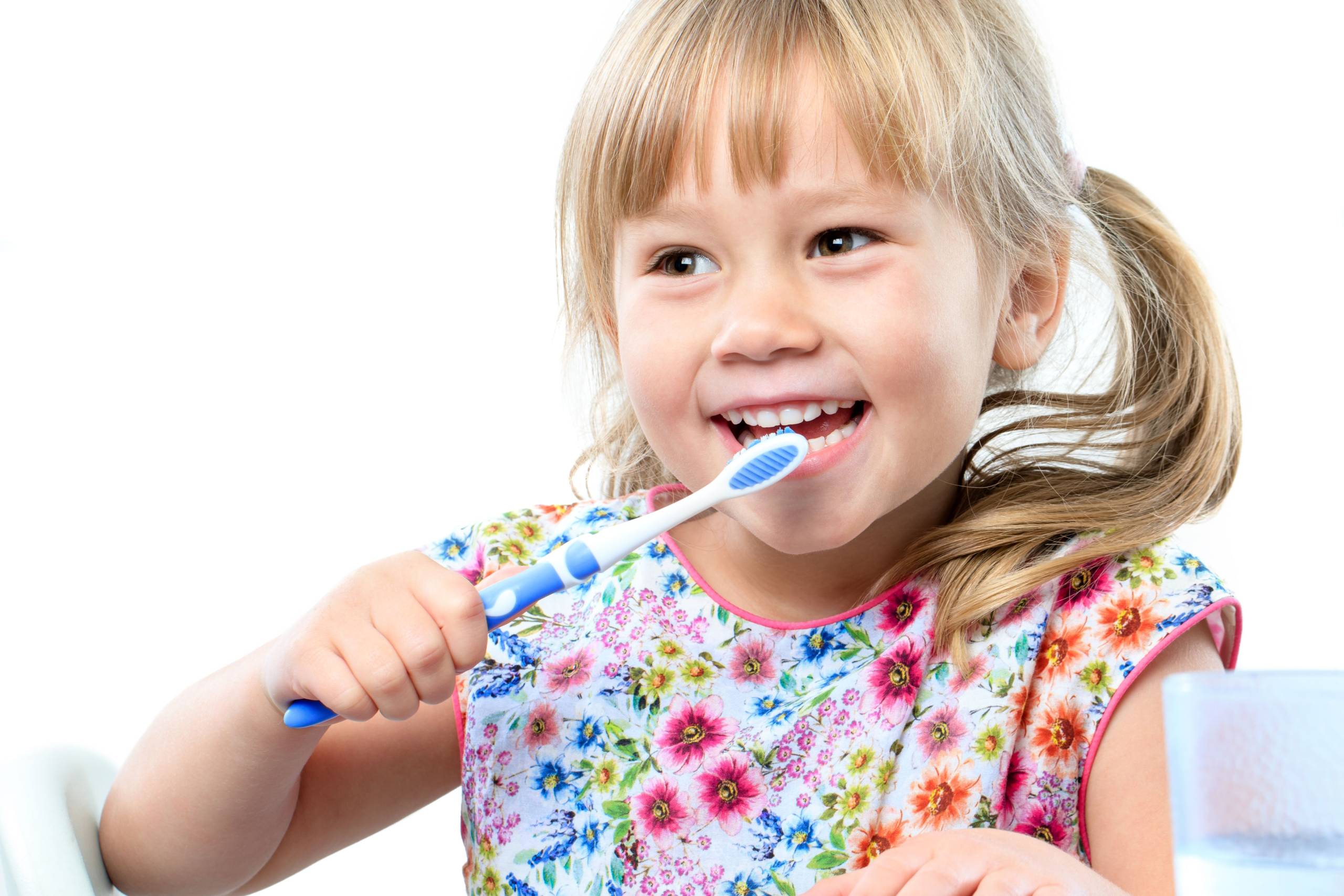 Tyler TX Pediatric Dentist young patient brushing teeth