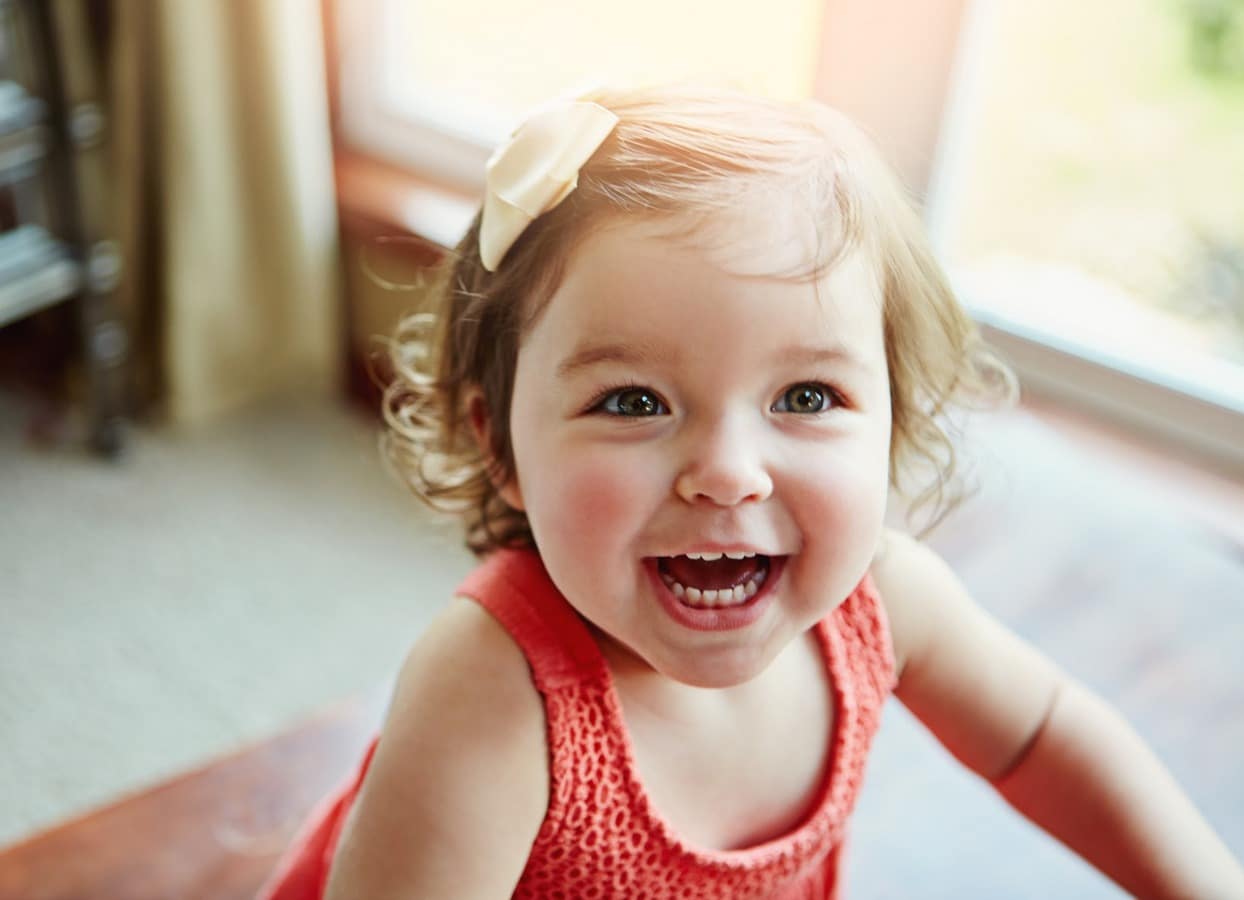 Tyler Pediatric Dentist toddler patient smiling