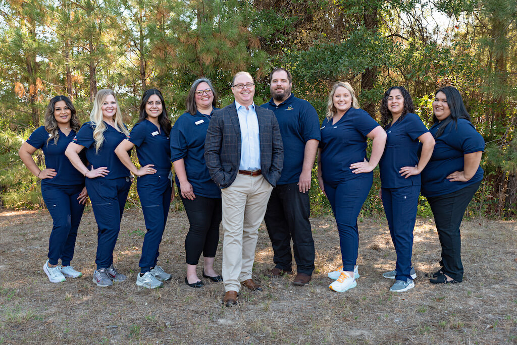 Tyler Pediatric Dentistry Team Smiling