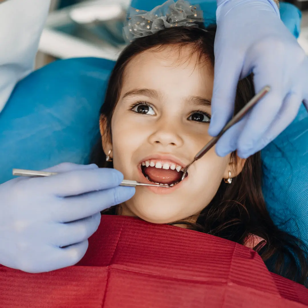 smiling pediatric patient before pulp therapy at tyler pediatric dentist